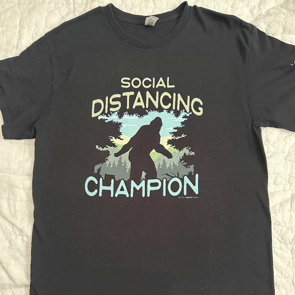 Bigfoot Social Distancing T-Shirt